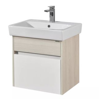 Тумба под раковину Акватон Верди 60см белый/ясень фабрик 1A206701VDAV0